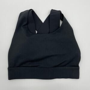FABLETICS Womens Sz XS Black Corrie High Support Cross Back Sports Bra